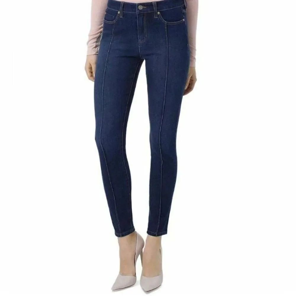 Liverpool 12/31 Corvus Blue Abby Jeans  EUC